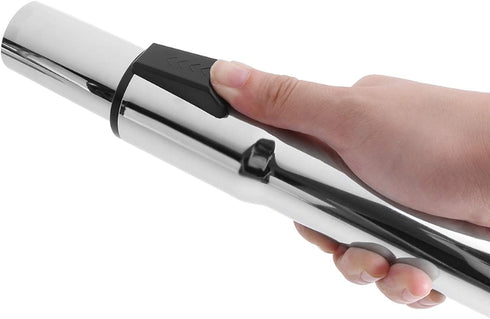 VideoPUP 1-1/4" Extension Wands Vacuum Cleaner Accessories,32mm Vacuum Hose Chrome Wand Pipe Extent to 31inch (Hose)