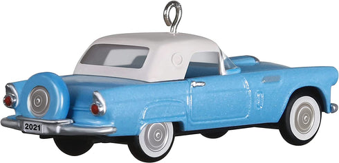 Hallmark Keepsake 0.79" Miniature Christmas Ornament 2021, 1956 Ford Thunderbird Lil' Classic Cars, Mini