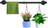 TLBTEK Industrial Pipe Clothes Rack,Black Iron Bathroom Kitchen Towel Bar,Vintage Farmhouse DIY Wall Mounted Pot Bar Rack, Detachable Kitchen Utensils Hanger (31.5 Inch)