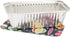 Holiday Loaf Pans with Lids, Aluminum Foil Baking Tins (8.5 x 2.5 x 4.5 In, 50 Pack)