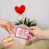 JOYIN 28 Pack Valentines Cards with Stretchy String Toy Set, Sensory Stress Relief Fidget Toys for Kids Valentine Party Favors, Valentine™s Greeting Cards