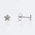 STUDEX Crystal Daisy Stud Earrings | Hypoallergenic and Nickel Free for Sensitive Ears | Surgical Stainless Steel Posts | Earrings for Women and Men-PR-6004W-S