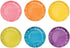 French Bull Assorted Plates-6 Piece Set-Melamine Dinnerware, Serving, Party, Platter, Dish, 6" Fringe Appetizer