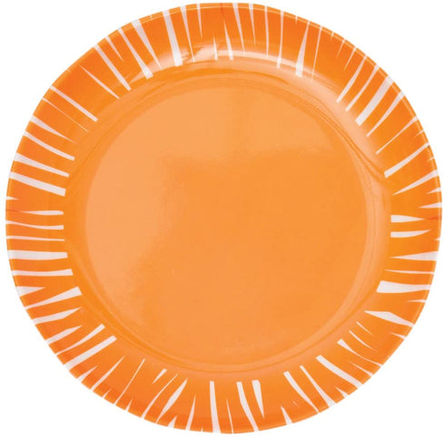 French Bull Assorted Plates-6 Piece Set-Melamine Dinnerware, Serving, Party, Platter, Dish, 6" Fringe Appetizer