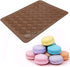 Macaron Silicone Baking Mat, Macaron Mat Almond muffin chocolate chip cookies 48 Capacity