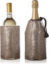 Vacu Vin Rapid Ice Wine and Champagne Cooler Set - Platinum