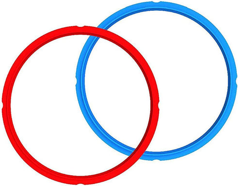 Instant Pot Sealing Rings 2-Pack Red/Blue, 6 Quart