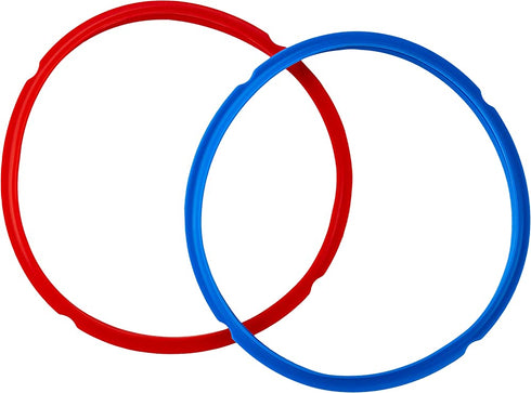 Instant Pot Sealing Rings 2-Pack Red/Blue, 8 Quart