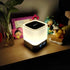 Elecstars LED Alarm Clock Bluetooth Speaker - Portable Night Light Touch Sensor Bedside Lamp with Dimmable Desk Lamp Support MP3, USB, AUX Best Gift for Kids, Party, Bedroom, Outdoor.