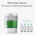 VIMANSA 700ml Wall Mounted Manual Soap Dispenser, mercial Hand Soap Dispenser, Soap Liquid/Gel/Shampoo Dispenser for Hotel Bathroom Airport Kitchen etc. White