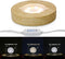 Mintso Wood LED Dimming Display Base for Glass Crystal,4 Inch White/Warm Lighted