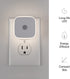 Lights By Night LED Motion Sensor Night Light, Plug-in, 25 ft. Motion Detection Range, Compact, UL-Certified, Energy Efficient, Ideal for Kids, Bedroom, Bathroom, Kitchen, Hallway, 58803, 2 Pack