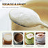 FoodVille MF02 Rechargeable Milk Frother Handheld Foam Maker with Stainless Whisk for Cappuccino, Latte, Bulletproof Coffee, Keto Diet, Protein Powder, Matcha