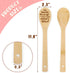 5PCS Grandma Gifts Wooden Spoons Mother's Day Thankful Christmas Birthday Gifts Nana Non-Stick Organic Bamboo Kitchen Cooking Spatula Laser Engraved Wooden Utensils for Grandparent's Day