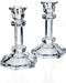 James Scott Classical Crystal Candlestick Pair - Set of 2