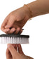 Superio Nail Brush Set (3 Pack) Cleaner with Handle - Durable Brush Scrubber to Clean Toes, Fingernails, Hand Scrubber All Surface Cleaning, Heavy Duty Scrub Brush Stiff Bristles, Easy to Hold (Grey)