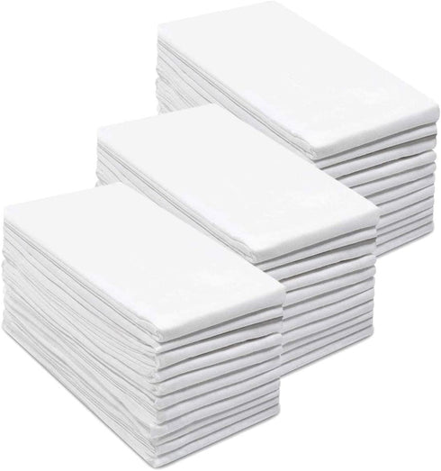 Simpli-Magic 79146 Flour Sack Towels, 28"x28", Premium White, 12 Pack