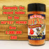 Kickin' Hot Spicy Carolina Reaper Pepper Salt – 3.4oz. Shaker Jar - Perfect Flavored Salt for Popcorn Seasoning, Margarita Salt and French Fry Seasoning - Premium Gourmet Gift