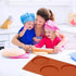 SourceTon 3-Cavity Large Round Silicone Disc Cake Mold, 3 PCS Pack Non-Stick Baking Molds Cake, Candy, Soap, Resin Art