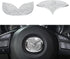1797 for Mazda Accessories Bling Steering Wheel Emblem Logo Covers 3 6 CX5 MX-5 Miata CX9 CX7 2 CX3 Car Interior Sticker Decal for Women Crystal Silver Pack of 2
