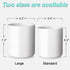 White Kitchen Utensil Holder for Countertop - ALELION 6.5" Cooking Utensil Holder for Kitchen Counter, Ceramic Utensil Crock for Kitchen Utensils, Dishwasher Safe, Cream White
