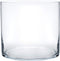 Flower Glass Vase Decorative Centerpiece for Home or Wedding by Royal Imports - Cylinder Shape, 5"x5", Clear