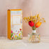Cocod'or COCODOR Tulip & Preserved Real Flower Reed Diffuser/Floral Bouquet / 6.7oz(200ml) / 1 Pack/Reed Diffuser Set, Oil Diffuser & Reed Diffuser Sticks, Home Decor & Office