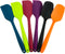 Ovente 6 Pieces Non-Stick Silicone Spatula Set with Heat Resistant & Stainless Steel Core, Dishwasher Safe Premium Utensil with Seamless Design Perfect for Baking Cooking & Mixing, Multi SP2006BBLGOPR