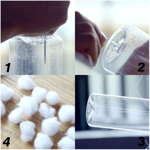 PROLOSO Handmade Cloud Light DIY Kit, Easy for Adults and Kids, Wireless Remote Control, Adjustable Brightness, 9 Modes, White Light, Cute Night Light in House and Coolest Choice on Facebook