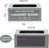 UCUDI Magnetic Dryer Sheet Dispenser Laundry Softener Sheets Holder Cover Box Farmhouse Laundry Room Wall Art Decor