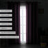 MEMIAS Premium 2 Panels Blackout Microfiber Noise Reducing Thermal Insulated Grommet Window Room Darkening Curtains for Living, Bedroom, Kids Room, Each Panel, 52" W x 95" L, Purple