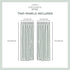 Exclusive Home Curtains Indoor/Outdoor Solid Cabana Tab Top Curtain Panel Pair, 54x120, Taupe
