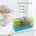 AIDEA Microfiber Cleaning Cloths-50PK, Softer Highly Absorbent, Lint Free Streak Free for House, Kitchen, Car, Window Gifts(12in.x12in.)