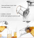 Glass Water Pitcher Carafe with Stovetop Safe Teapot with Tea Ball Infuser for Blooming Tea, Juice Jug, coffee,1000ml/ 34oz?High borosilicate glass?Sharemee