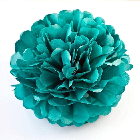 Teal Gold Birthday Party Decorations Women Gold Polka Dot Paper Fans for Teal Gold Wedding/Engagement Party/Bridal Shower Decorations/Bachelorette Party Decorations/Turquoise Party Decorations