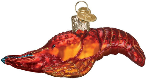 Old World Christmas Crab and Lobsters Glass Blown Ornaments for Christmas Tree Crawfish