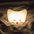 LED Kids Night Light, Cute Cat Soft Silicone Baby Nursery Lamp Living-Room Light Corridor Decor Small Night Light Halloween Christmas Holiday Lamps USB Powered Rechargeable Party Bedroom Decorations