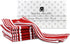 BELLE CHANTE Luxury Hand and Kitchen Dish Towels | Oversized 20 x 30 inches, One Half Dozen, Wine Stripe