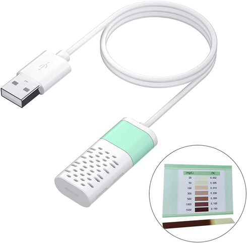 PWPAM DIY Electrolytic Sodium Hypochlorite Generator USB Mini Disinfection Water Generator Homemade Detergent for Clothing Object Surface (Testing Paper of Sodium Hypochlorite Included)