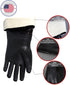 Artisan Griller BBQ Gloves Extreme Heat Resistant Grill Smoker Fryer Oven Kitchen Cooking Gloves. Great Barbecue Smoking Oyster Meat Glove Long XL Waterproof, Oil Resistant -(Size 10/XL Black)