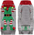 DOGGYZSTYLE Dog Cat Ugly Christmas Sweater Boy Girl Xmas Pet Clothes Holiday Puppy Costume New Year Gifts for Small Medium Large Dogs Outfits (XXS, Grey Elf)