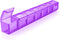 TookMag Extra Large Pill Organizer 7 Day, XL Daily Pill Cases Weekly Pill Box, Oversize Daily Medicine Organizer for Pills / Vitamin / Fish Oil / Supplements (Purple)
