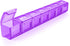 TookMag Extra Large Pill Organizer 7 Day, XL Daily Pill Cases Weekly Pill Box, Oversize Daily Medicine Organizer for Pills / Vitamin / Fish Oil / Supplements (Purple)