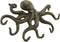 Swimming Octopus Antique Bronze Finish Decorative Wall Hook