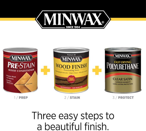 1/2 pt Minwax 273 Espresso Wood Finish Oil-Based Wood Stain