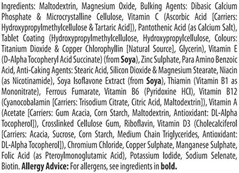 Vitabiotics Menopace Tab, 90 Count