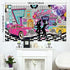 50's Theme Party Decorations Rock and Roll Party Backdrop Party Banner Classic 50s Backdrop Banner for 1950's Party Decorations, 72.8 x 43.3 Inch