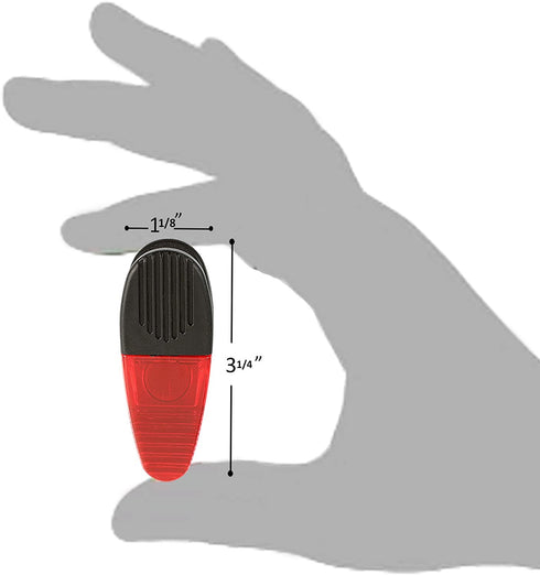 VIP Home Essentials - Thick Plastic Clips With Neodymium Magnet - 3-1/4" Length - Durable Versatile All-Purpose - Set of 8