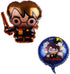 MC TTL 5PCS Magic Wizard School Birthday Party Supplies Magic Wizard Balloons for Potter Birthday Party Baby Shower Decorations