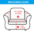 Stretch Sofa Cover with Skirt Country Style Slipcovers 1 Piece Couch Covers for Living Room